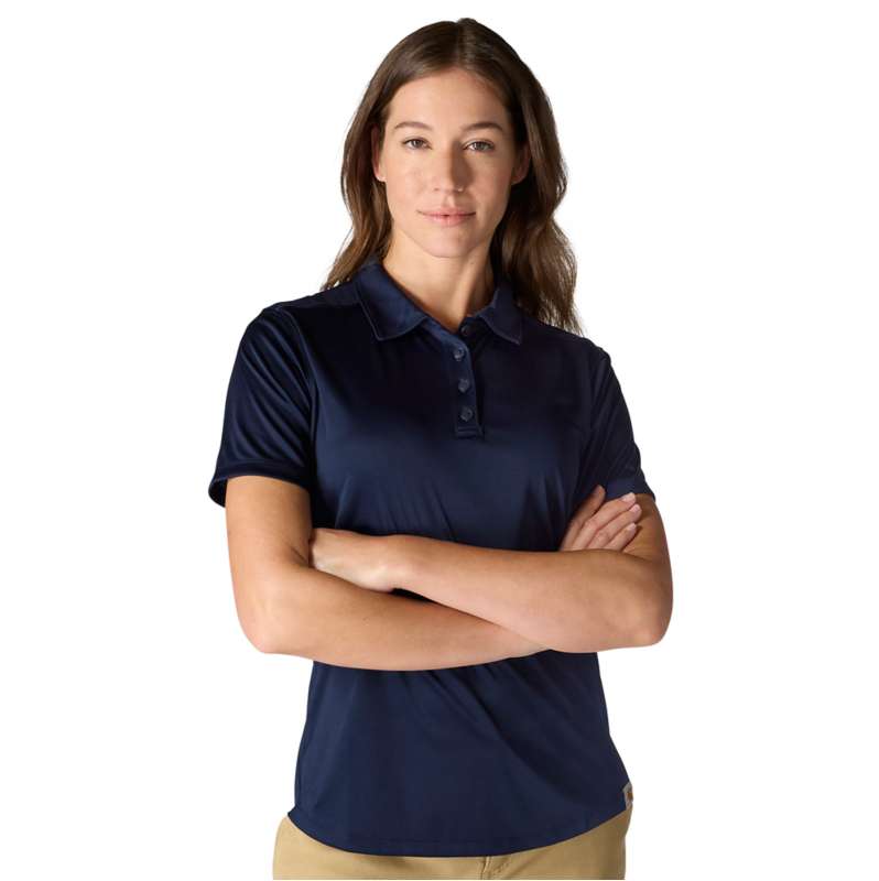Carhartt  Navy Women's Force Sun Defender™ Relaxed Polo