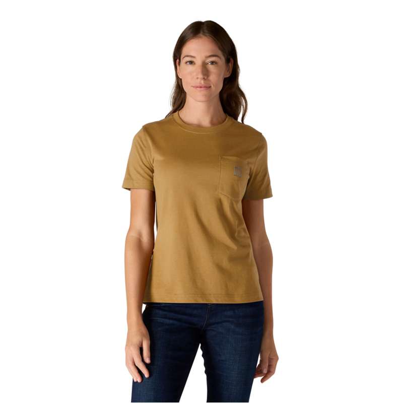 Carhartt  Carhartt Brown Women's Irvine Relaxed T-Shirt