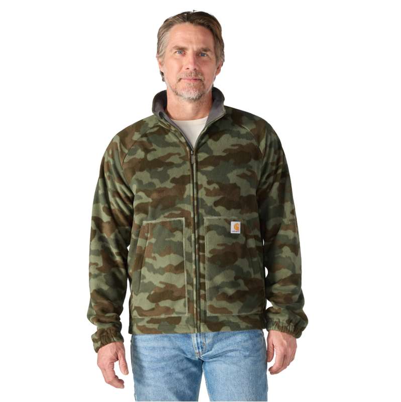 Carhartt  Army Green Camo Elkhart Jacket