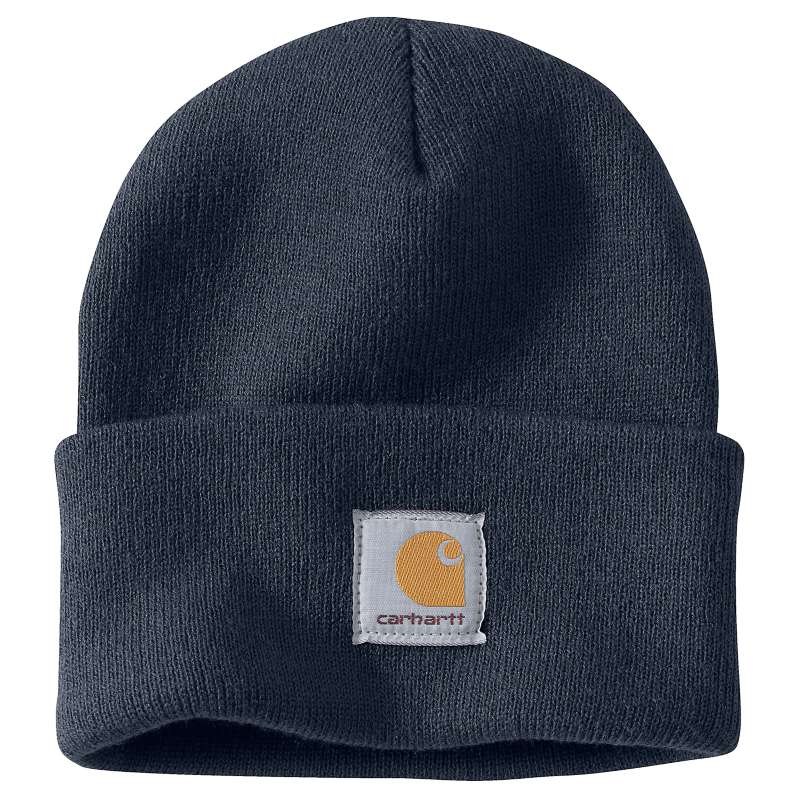 Carhartt  Navy Knit Cuffed Beanie