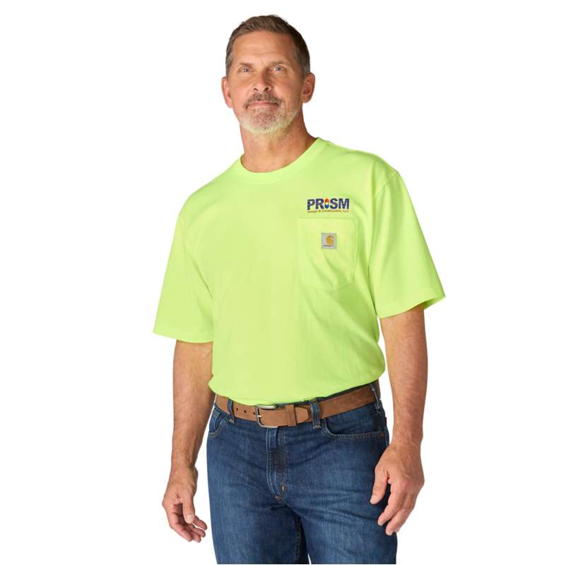 Carhartt  Brite Lime Iconic K87 Pocket T-Shirt