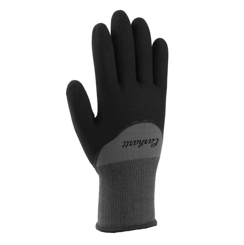 Carhartt  Gray Women's Thermal Full-Coverage Nitrile Grip Glove