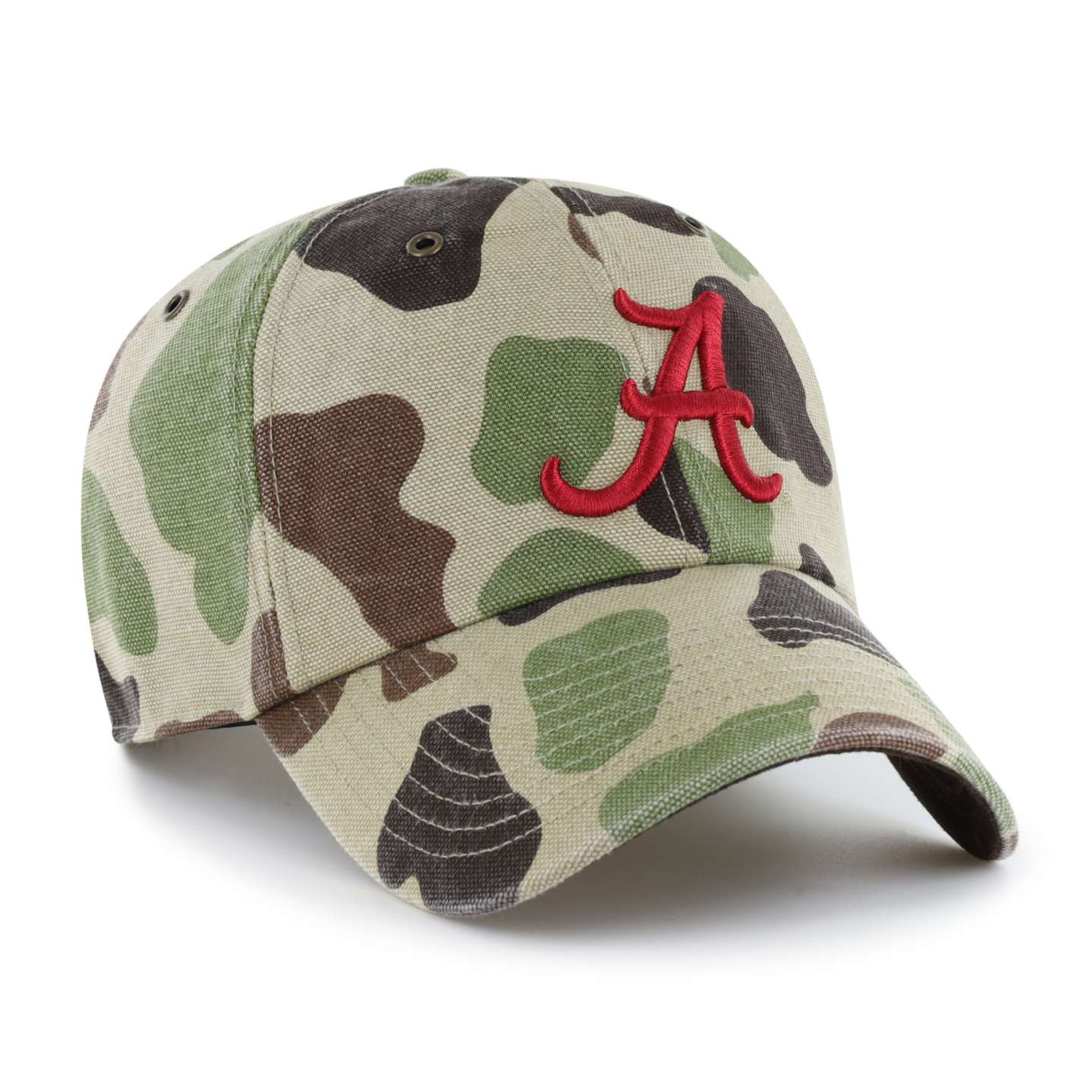 Бейсболка '47 Alabama Crimson Tide Camo Clean Up для Carhartt, цвет: Камуфляжный — фото 4