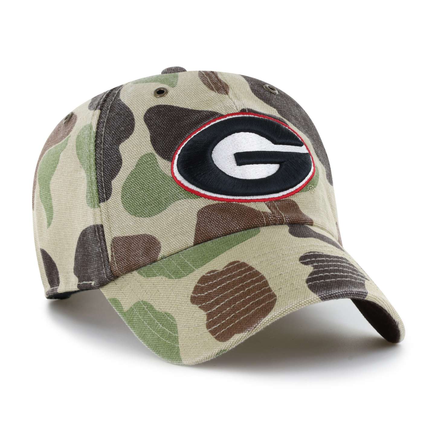 Мужская бейсболка '47 Georgia Bulldogs Camo Clean Up для Carhartt, цвет: Камуфляжный — фото 4