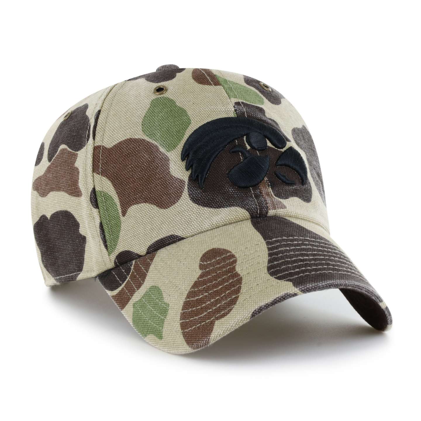Мужская бейсболка '47 Iowa Hawkeyes Camo Clean Up для Carhartt, цвет: Камуфляжный — фото 4