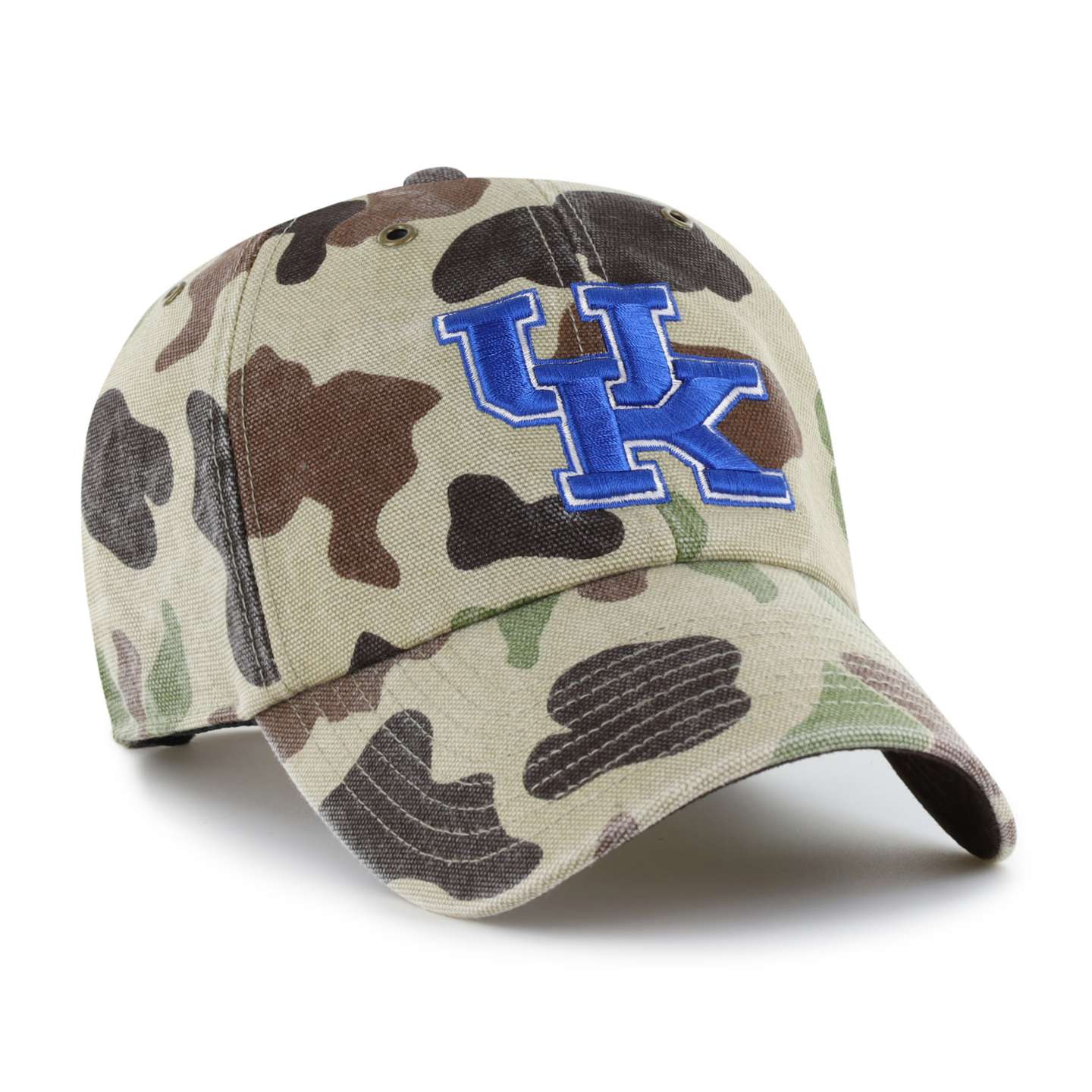 Мужская бейсболка '47 Kentucky Wildcats Camo Clean Up для Carhartt, цвет: Камуфляжный — фото 4