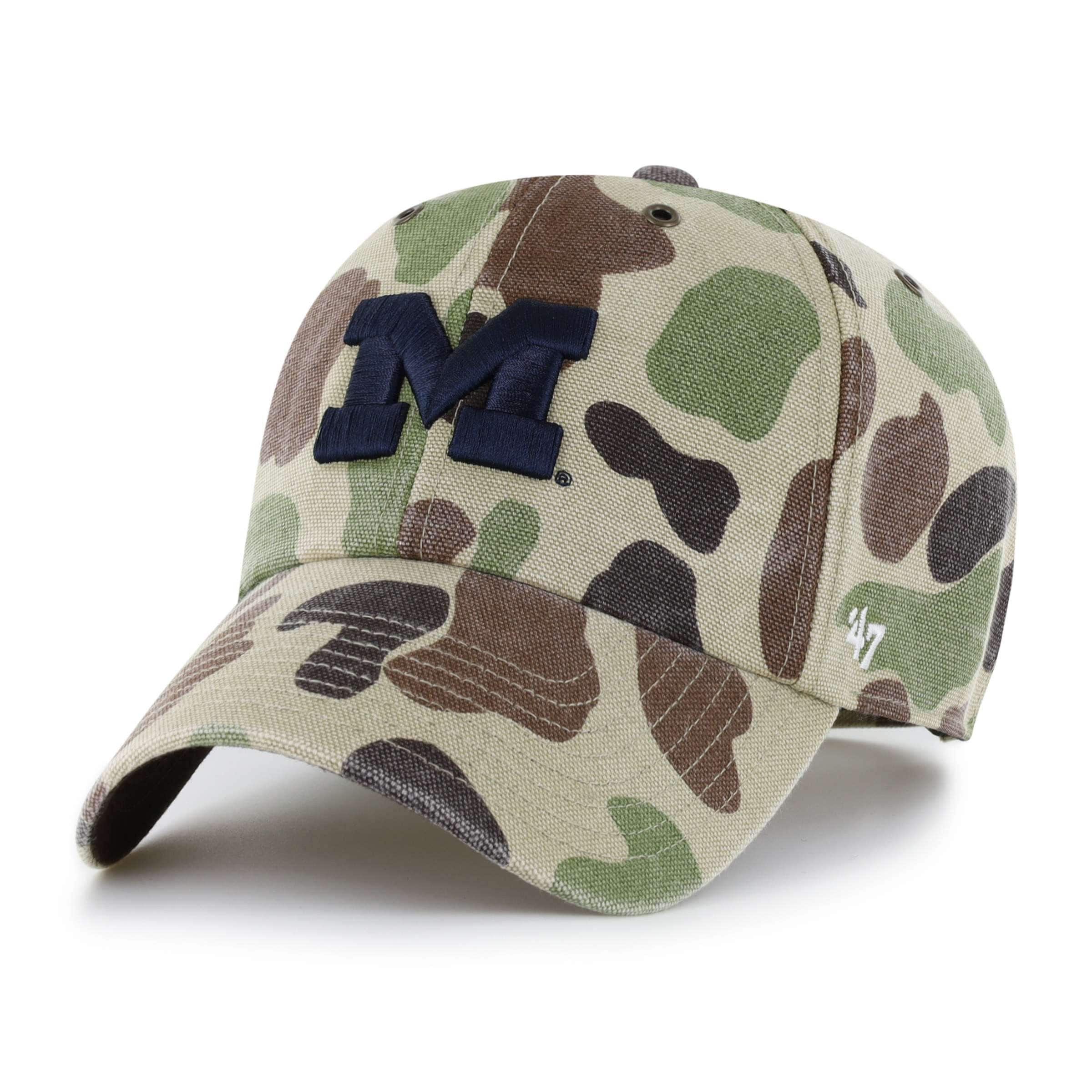 Carhartt Michigan Wolverines '47 Camo Clean Up