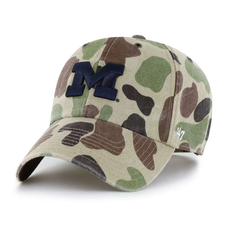 Carhartt  1972 Duck Camo Michigan Wolverines '47 Camo Clean Up