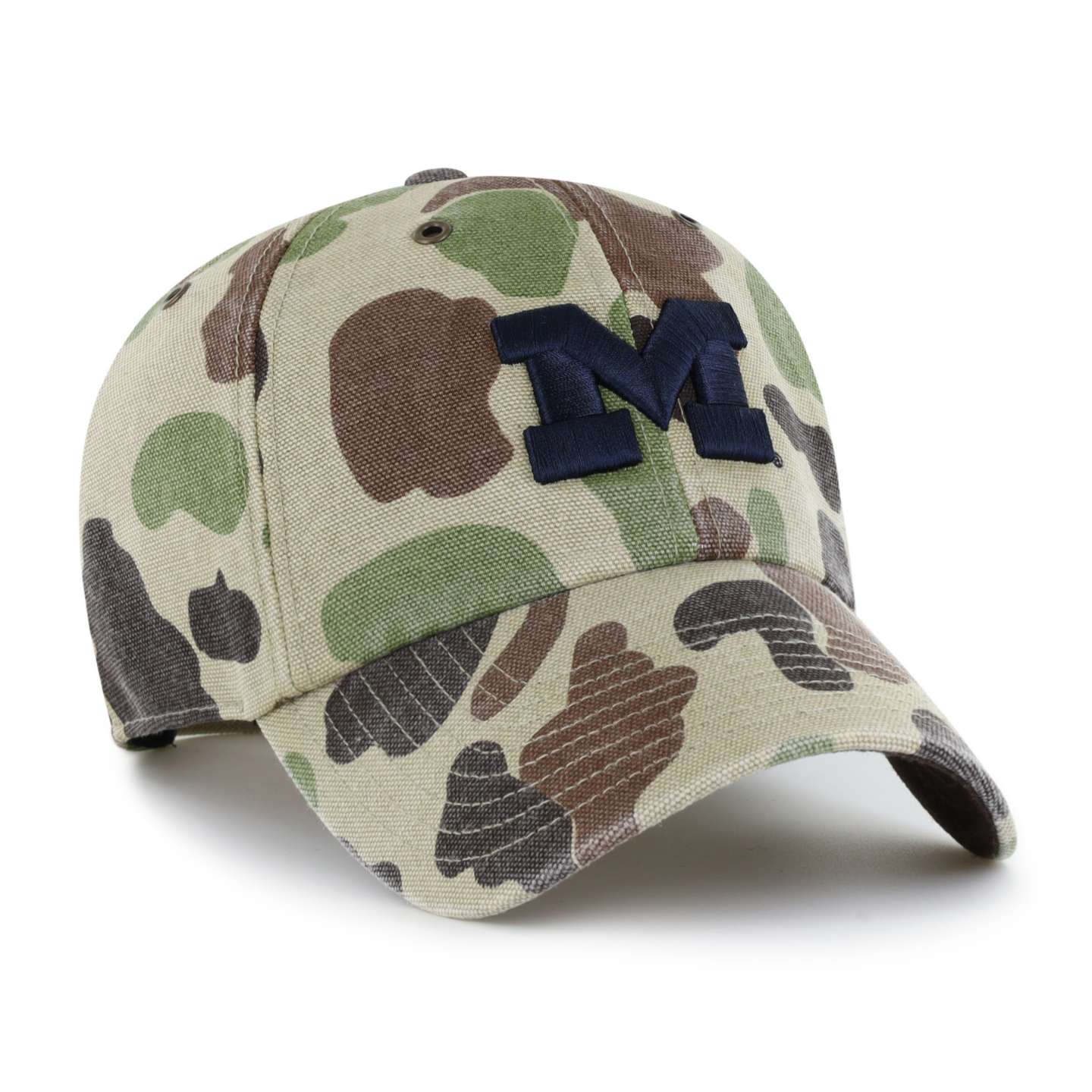 Мужская бейсболка '47 Michigan Wolverines Camo Clean Up для Carhartt, цвет: Камуфляжный — фото 4