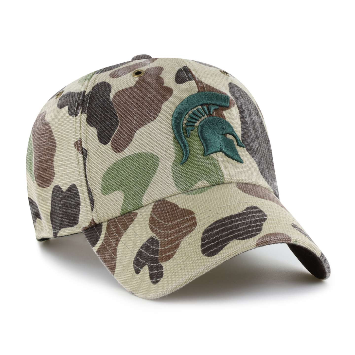 Мужская бейсболка '47 Michigan State Spartans Camo Clean Up для Carhartt, цвет: Камуфляжный — фото 4