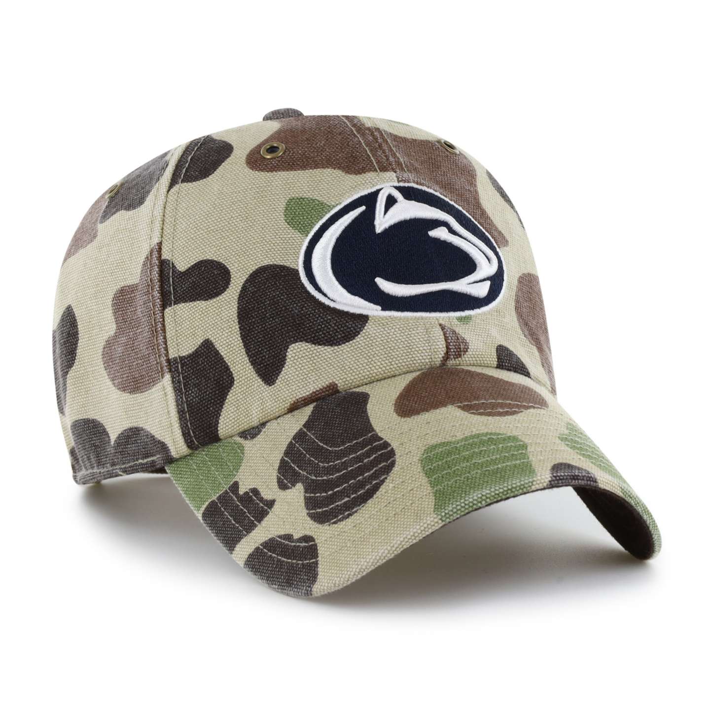 Мужская бейсболка '47 Penn State Nittany Lions Camo Clean Up для Carhartt, цвет: Камуфляжный — фото 4