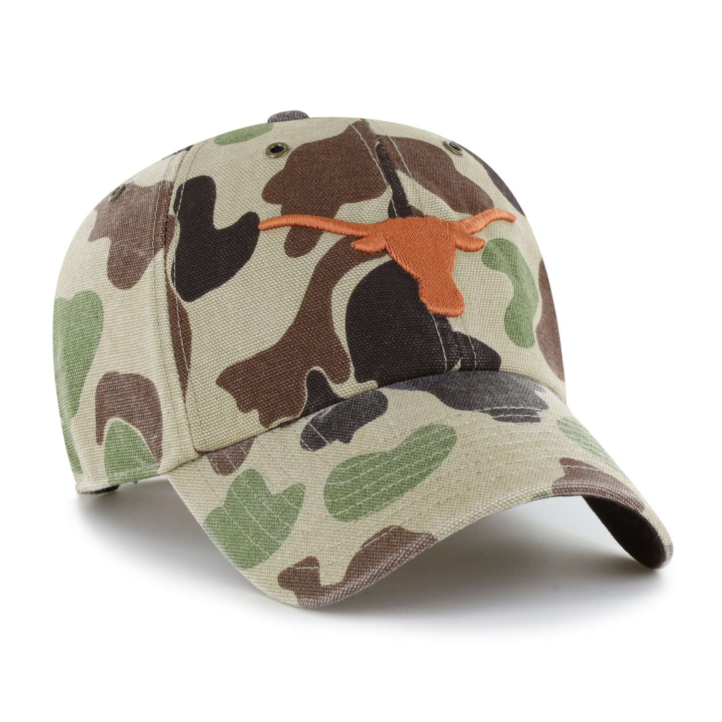 Мужская бейсболка '47 Texas Longhorns Camo Clean Up для Carhartt, цвет: Камуфляжный — фото 4