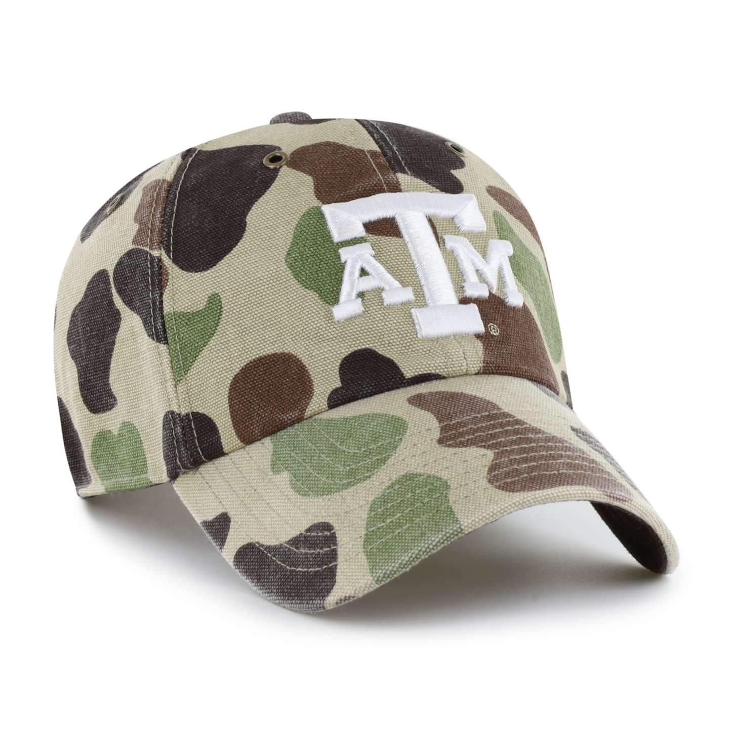 Мужская бейсболка '47 Texas A&M Aggies Camo Clean Up для Carhartt, цвет: Камуфляжный — фото 4