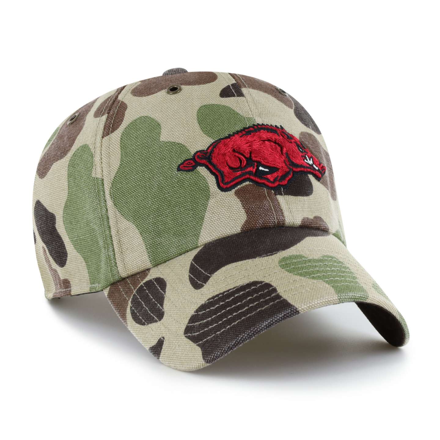Бейсболка '47 Arkansas Razorbacks Camo Clean Up для Carhartt, цвет: Камуфляжный — фото 4