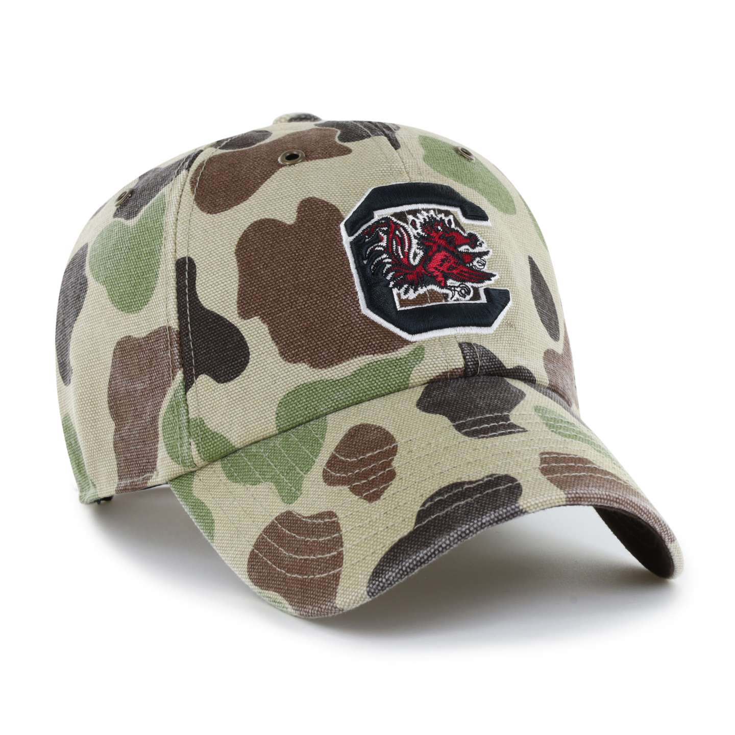 Мужская бейсболка '47 South Carolina Gamecocks Camo Clean Up для Carhartt, цвет: Камуфляжный — фото 4