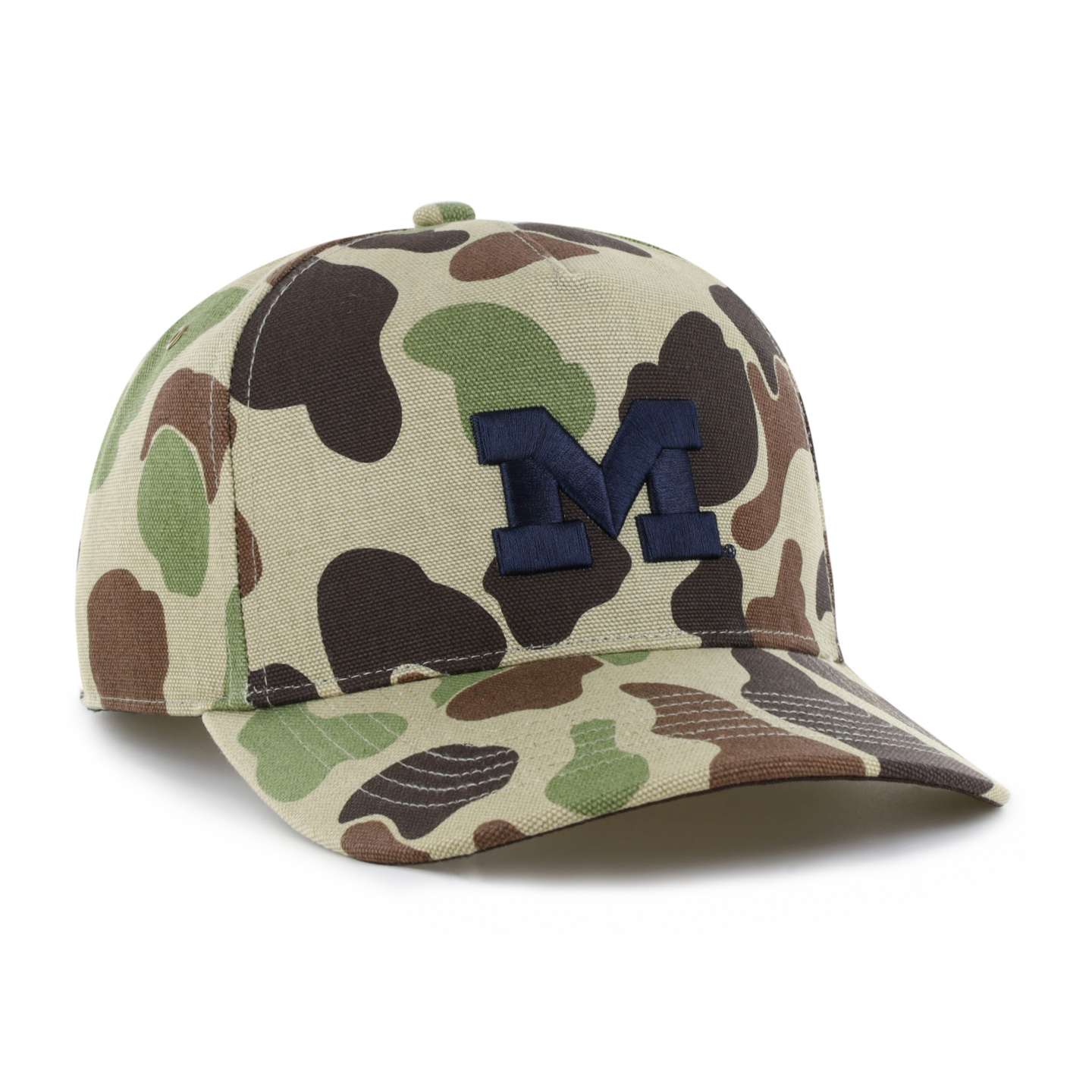 Мужская бейсболка '47 Michigan Wolverines Camo Hitch для Carhartt, цвет: Камуфляжный — фото 4