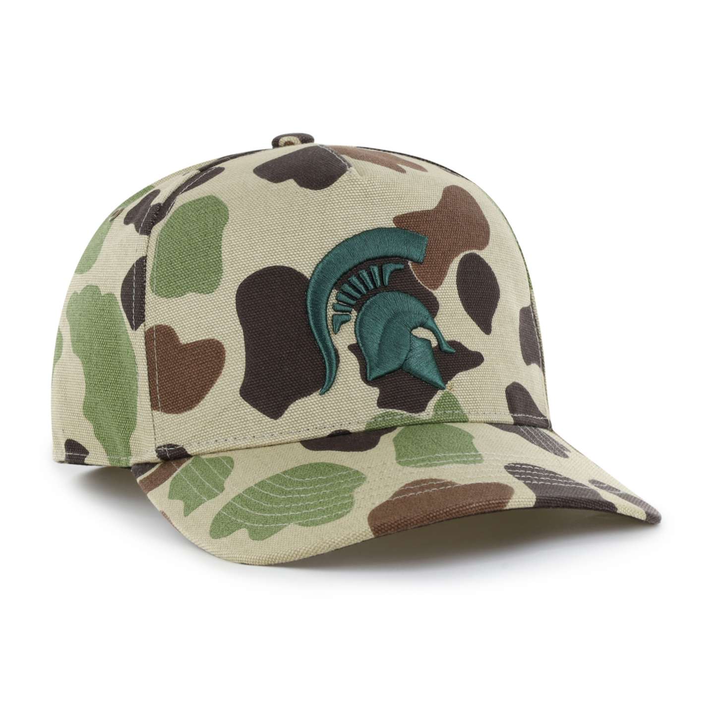 Мужская бейсболка '47 Michigan State Spartans Camo Hitch для Carhartt, цвет: Камуфляжный — фото 4