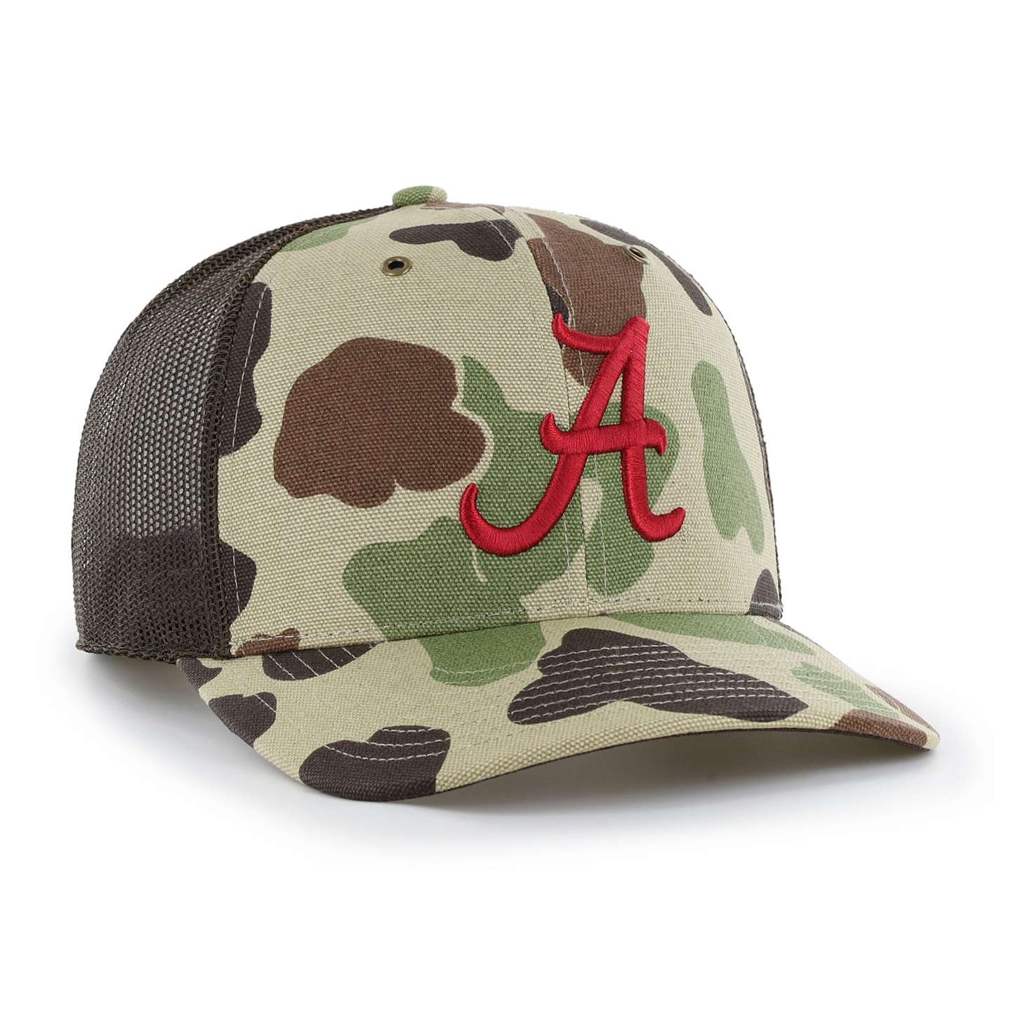 Кепка-тракер '47 Alabama Crimson Tide Camo Trucker для Carhartt, цвет: Камуфляжный — фото 4