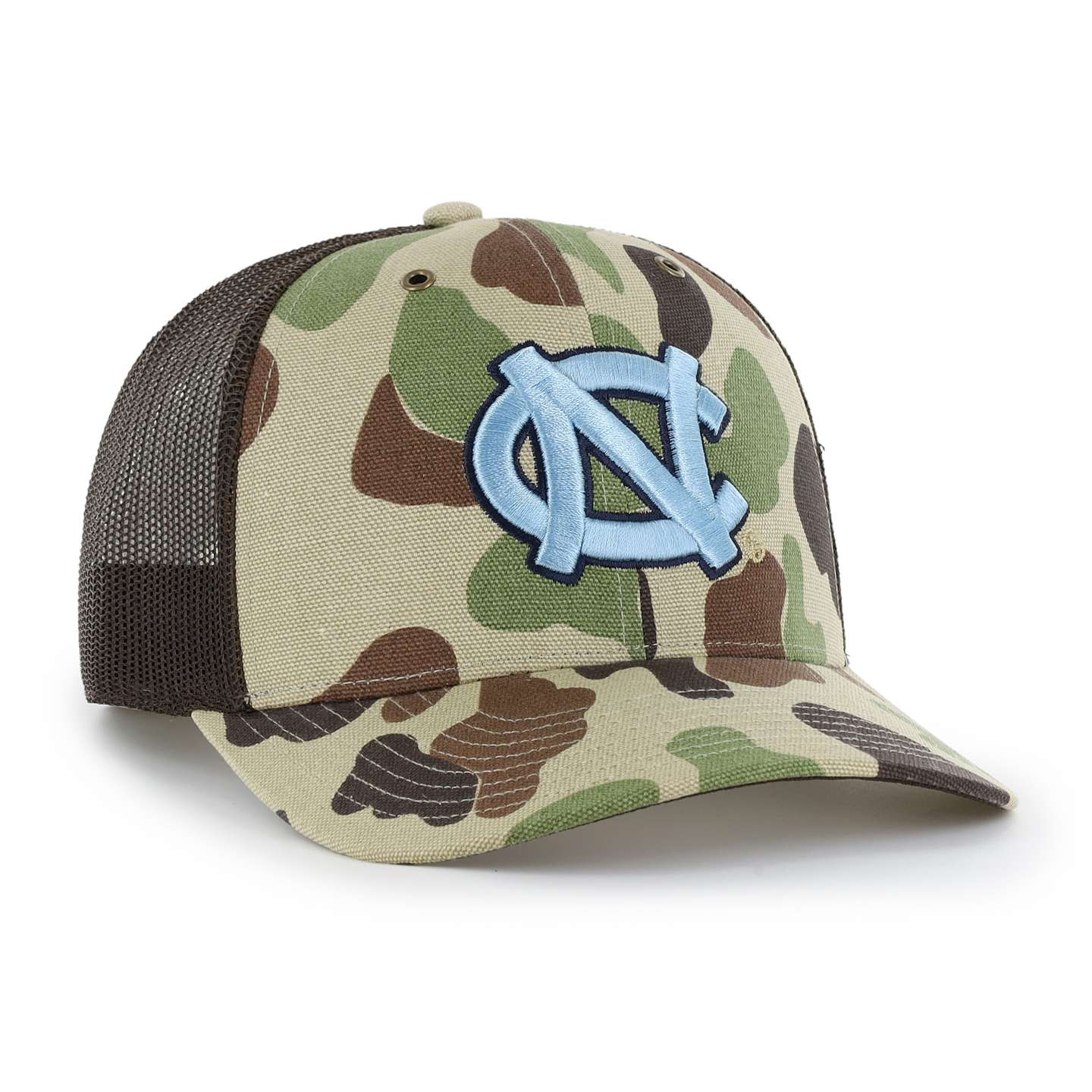 Кепка-тракер Carhartt North Carolina Tar Heels '47 Trucker, камуфляжная, цвет: Камуфляжный — фото 4