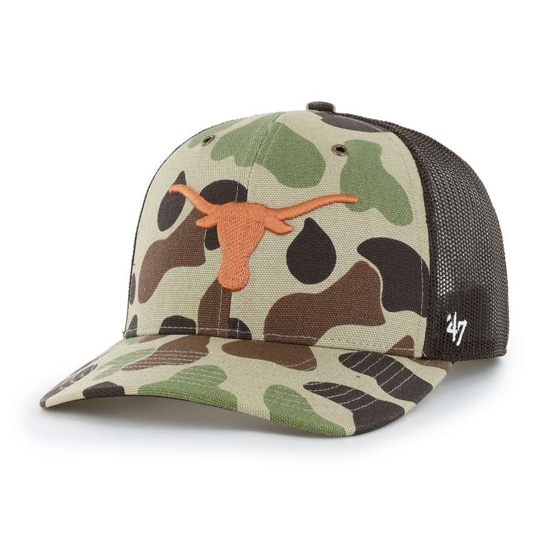 Carhartt  1972 Duck Camo Texas Longhorns '47 Camo Trucker