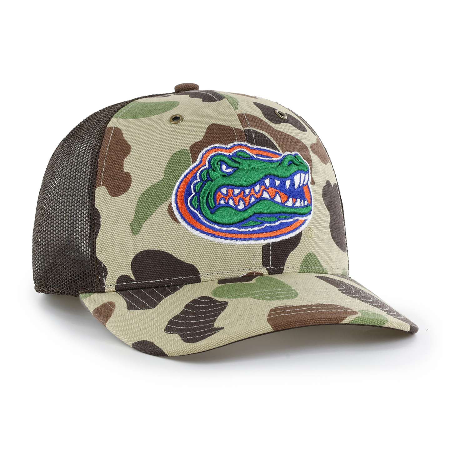 Мужская кепка-тракер '47 Florida Gators Camo Trucker для Carhartt, цвет: Камуфляжный — фото 4
