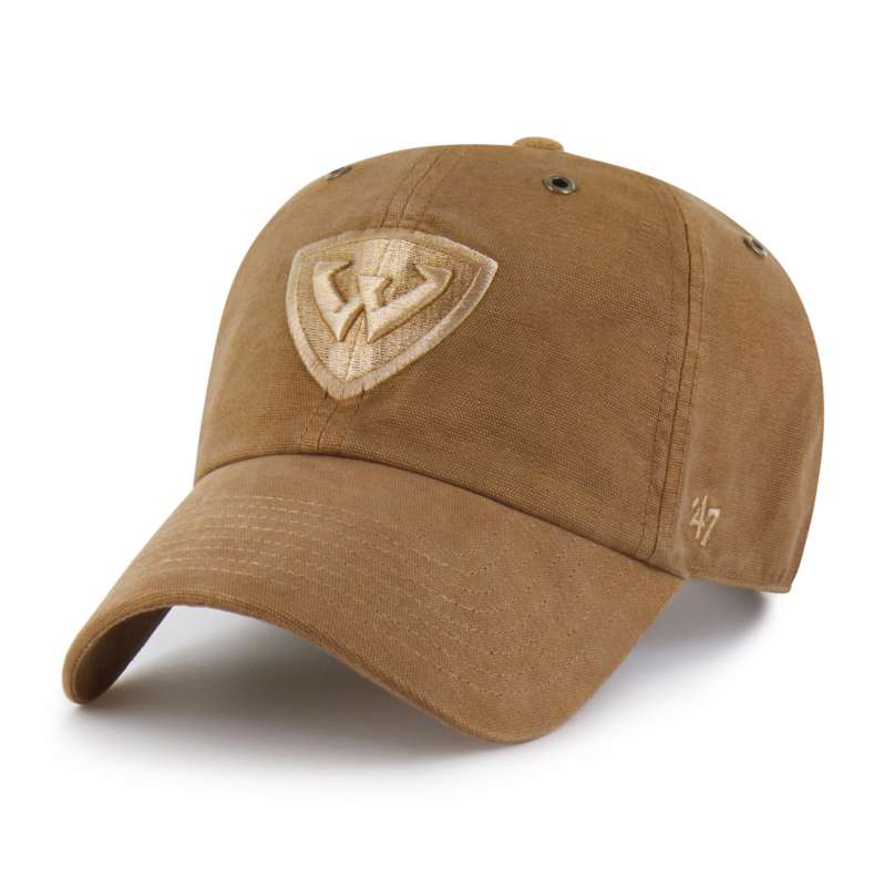 Carhartt  Worn Brown Wayne State Warriors '47 Dyed Clean Up