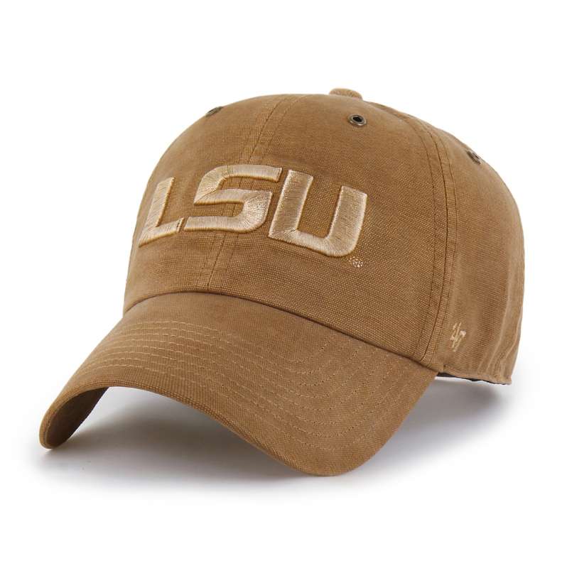 Carhartt  Worn Brown Louisiana State Tigers '47 Dyed Clean Up