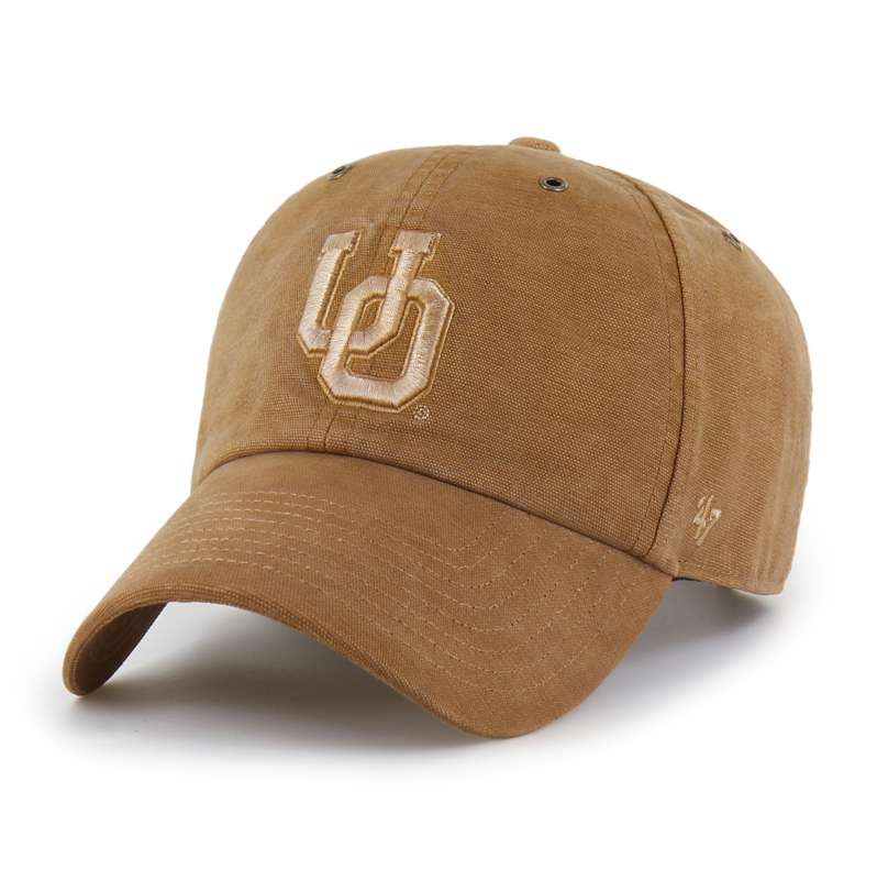 Carhartt  Worn Brown Oregon Ducks '47 Dyed Clean Up