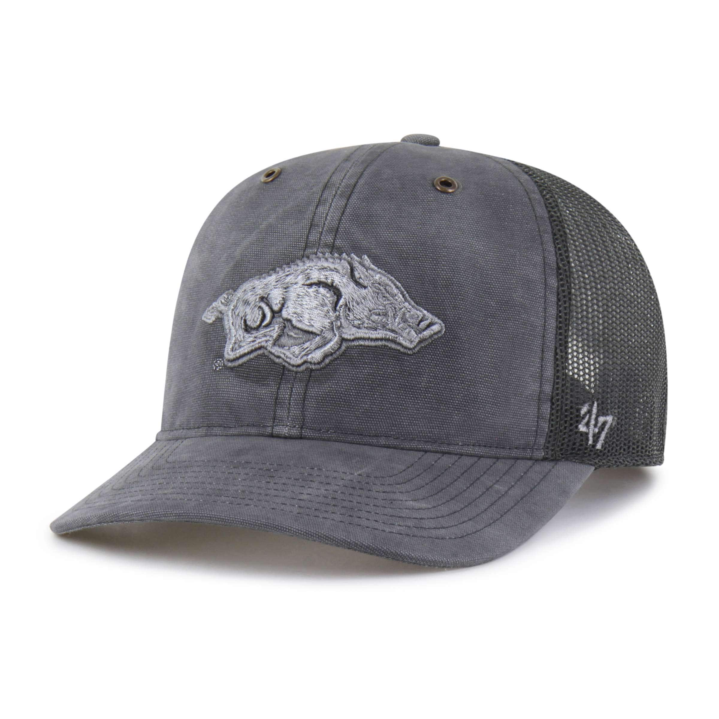 Additional thumbnail 1 of Arkansas Razorbacks '47 Dyed Trucker Relaxed Fit