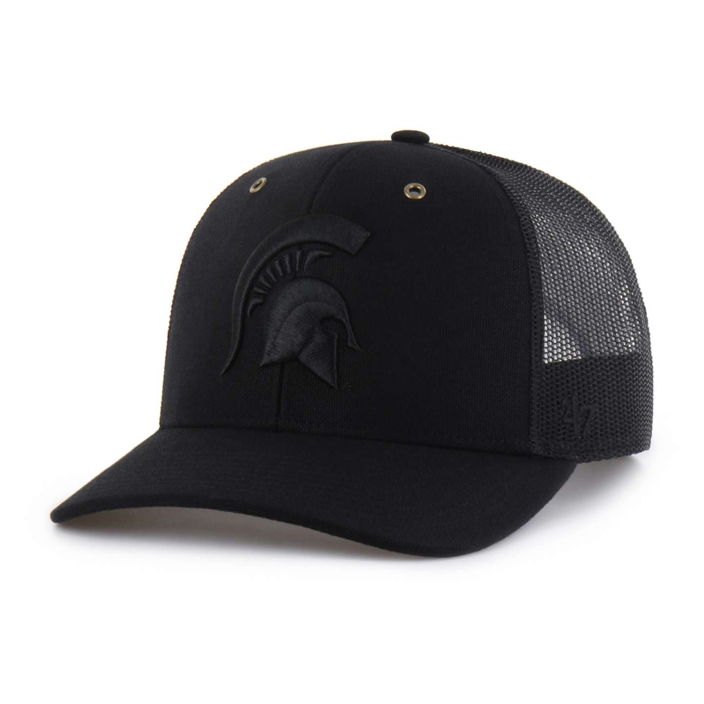 Кепка Carhartt '47 Trucker Michigan State Spartans, цвет: Чёрный — фото 1