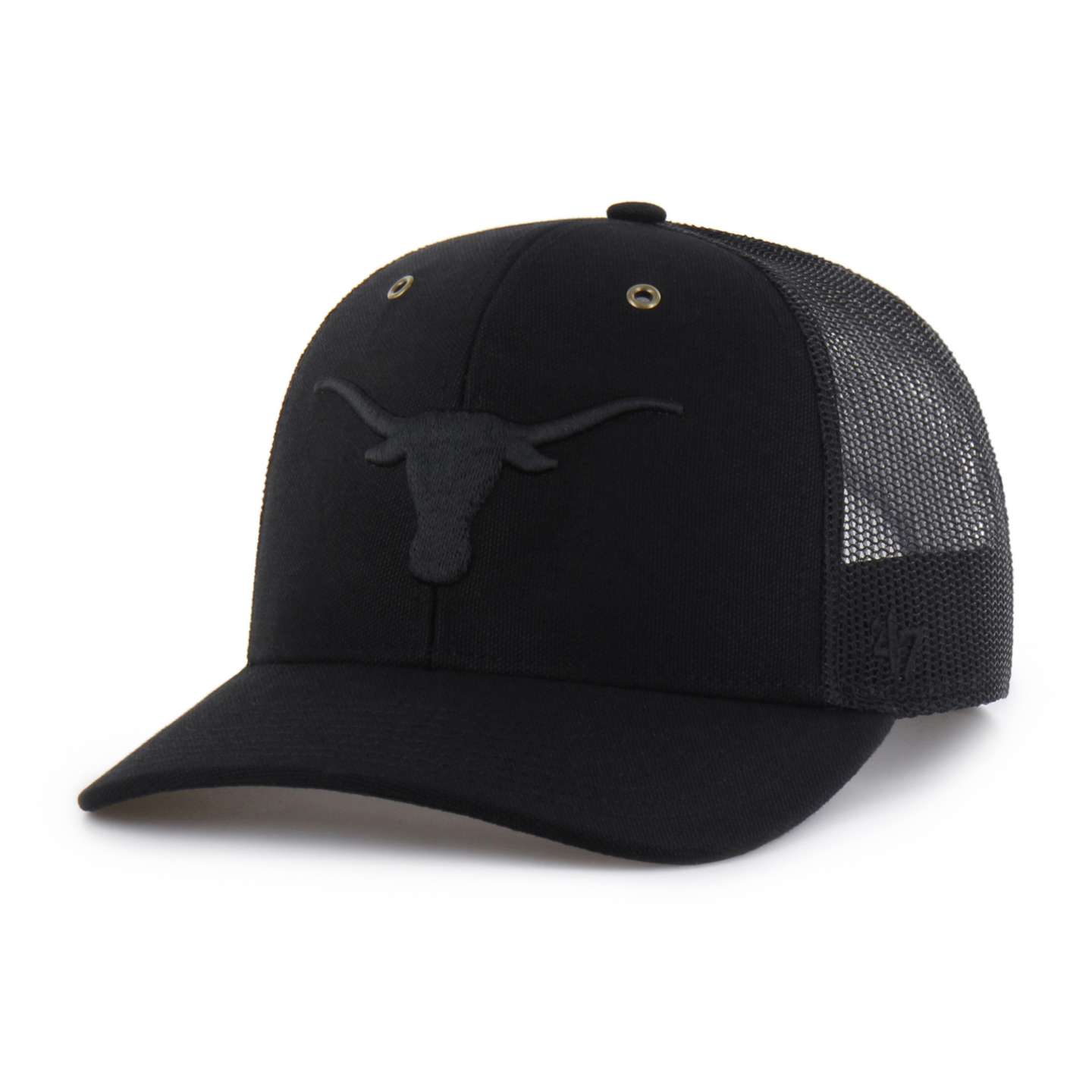 Кепка Carhartt Texas Longhorns '47 Trucker, цвет: Чёрный — фото 1