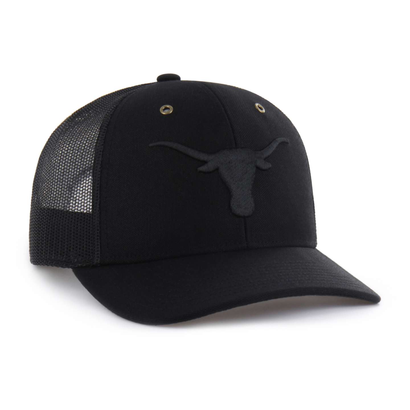 Кепка Carhartt Texas Longhorns '47 Trucker, цвет: Чёрный — фото 4