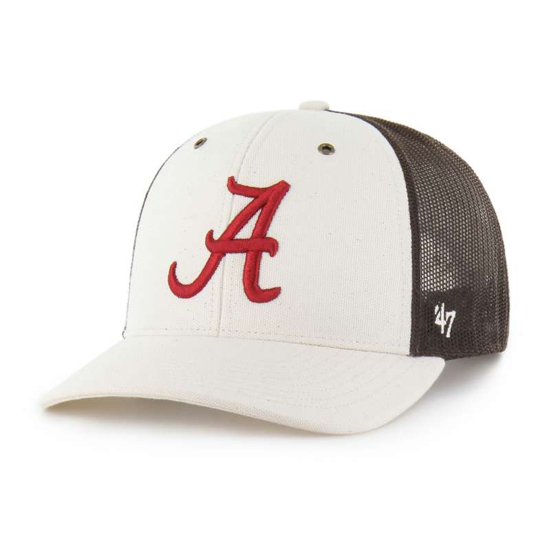 Carhartt  Natural Alabama Crimson Tide '47 Undyed Trucker