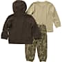 Additional thumbnail 2 of Boys' Long-Sleeve Graphic T-Shirt, Fleece Jacket and Canvas Pant 3-Piece Set