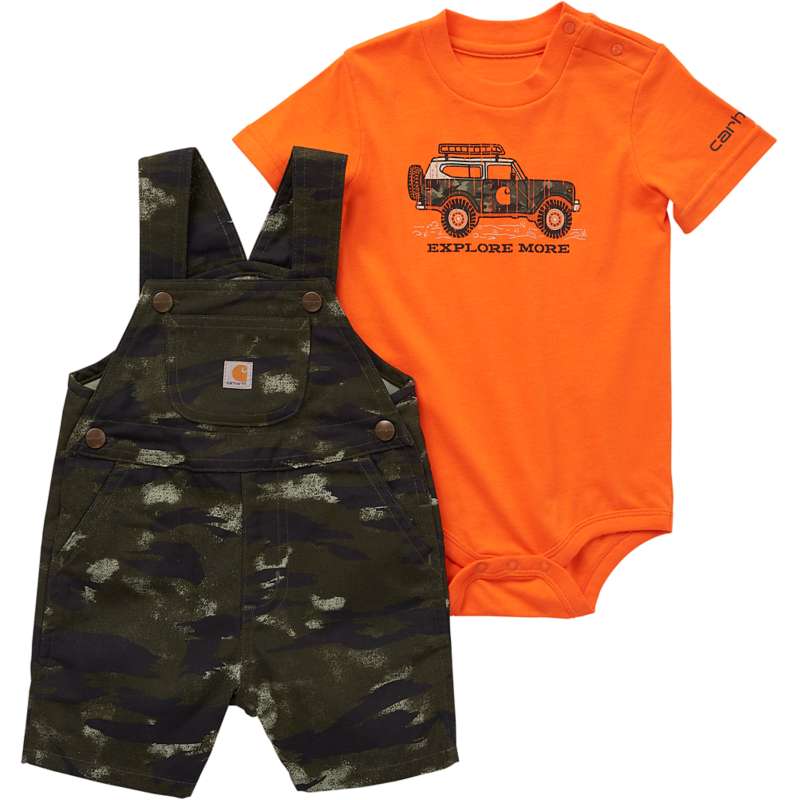 Boys' Tshirt and Canvas Camo Coverall Set (Infant) Shop All Infant