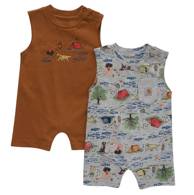 Boys' TwoPiece Sleeveless Romper Set (Infant) Coming Soon for Kids Carhartt