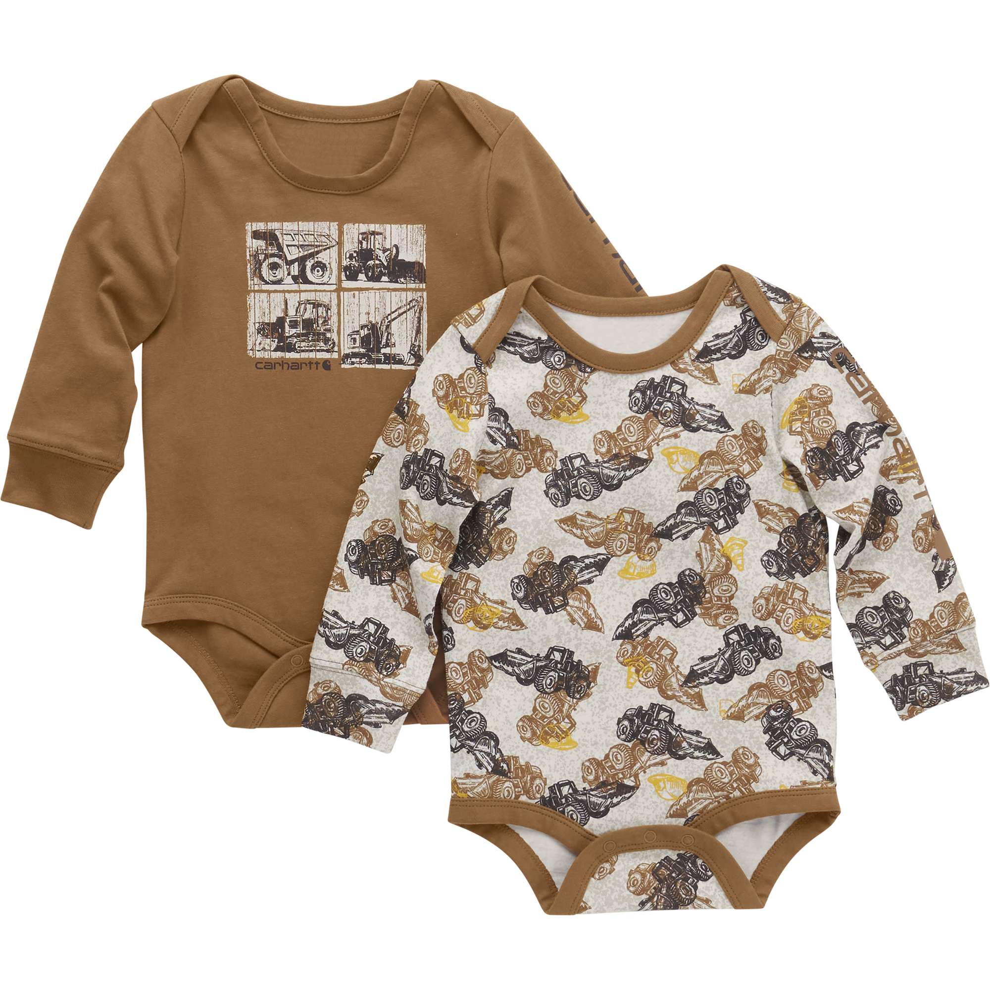 Carhartt Boys' Long-Sleeve Bodysuit 2pc Set (Infant)