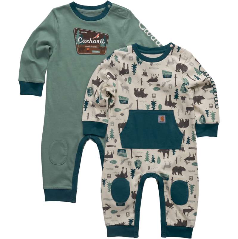 Carhartt  Patina Boys' 2-Piece Long Sleeve Outdoor Coverall Set (Baby)
