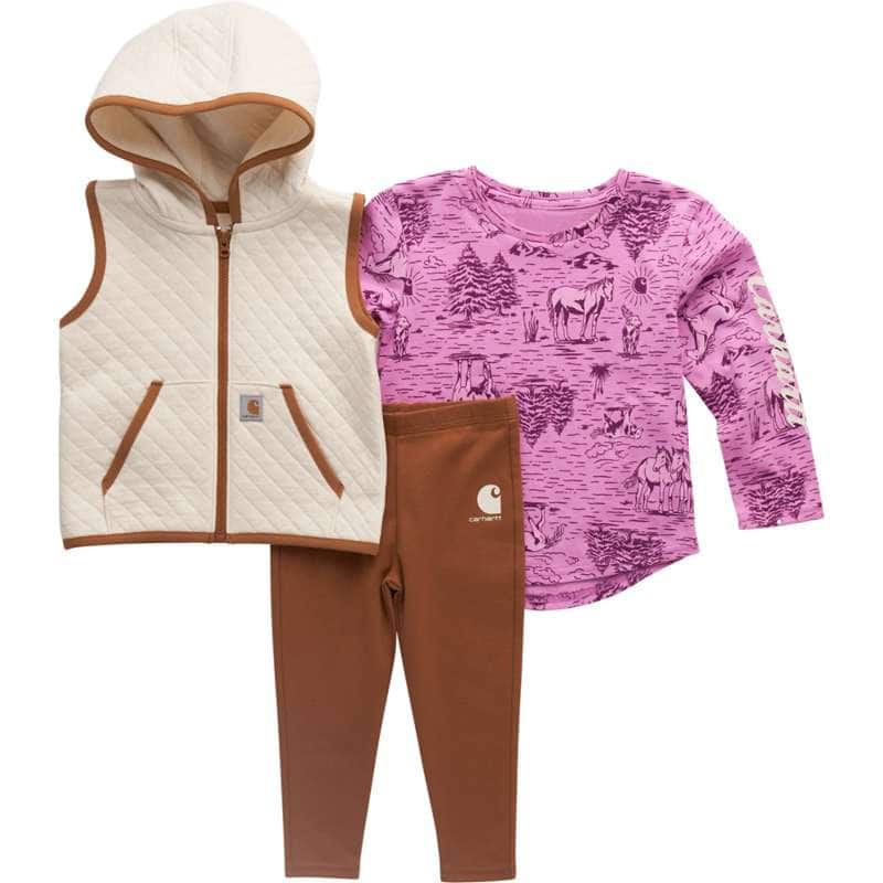 Boys' 2-Piece Long Sleeve Outdoor Coverall Set (Baby)