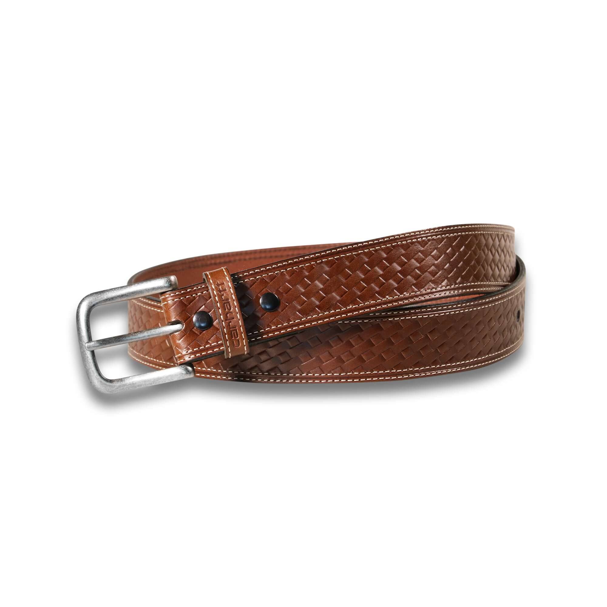 basket weave belt