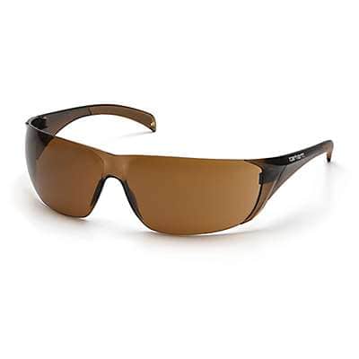 Carhartt Men's Sandstone Bronze Billings Anti-Fog Safety Glasses