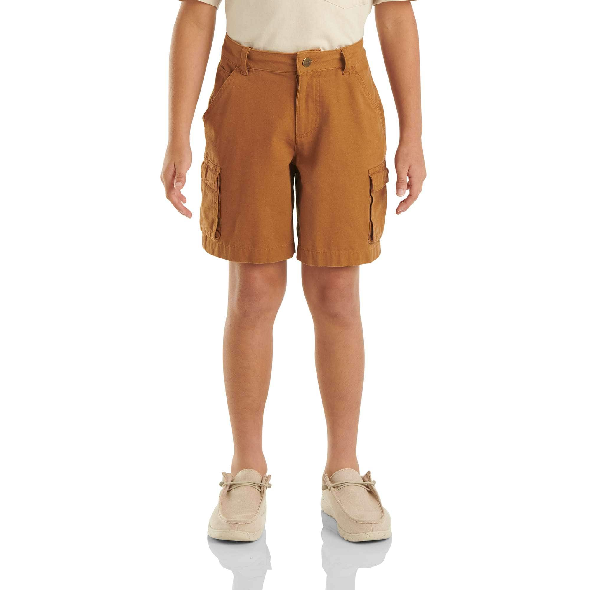 Boys' Canvas Cargo Work Shorts (Child/Youth)