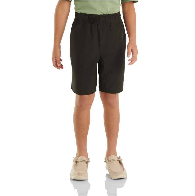 Carhartt  Black Boys' Rugged Flex® Ripstop Work Shorts (Youth)