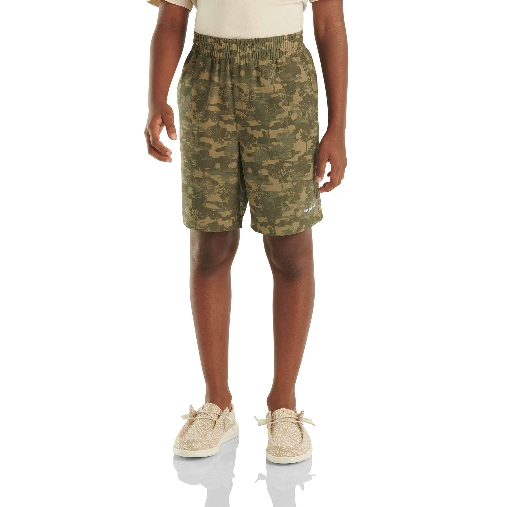 Carhartt Boys' Rugged Flex® Camo Work Shorts (Child)