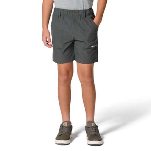 Детские брюки Carhartt Boys' Rugged Flex™ Heather Short (Child/Youth)