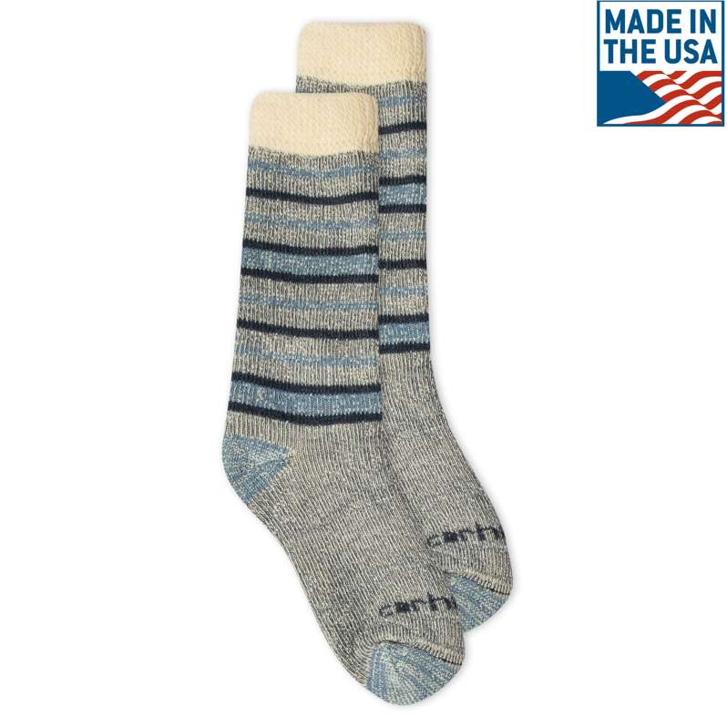 Carhartt  Blue Heavyweight Wool Sock