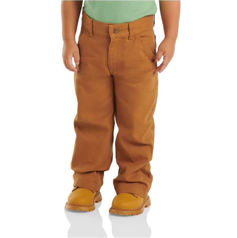 Carhartt  Carhartt Brown Boys' Canvas Dungaree (Infant/Toddler)