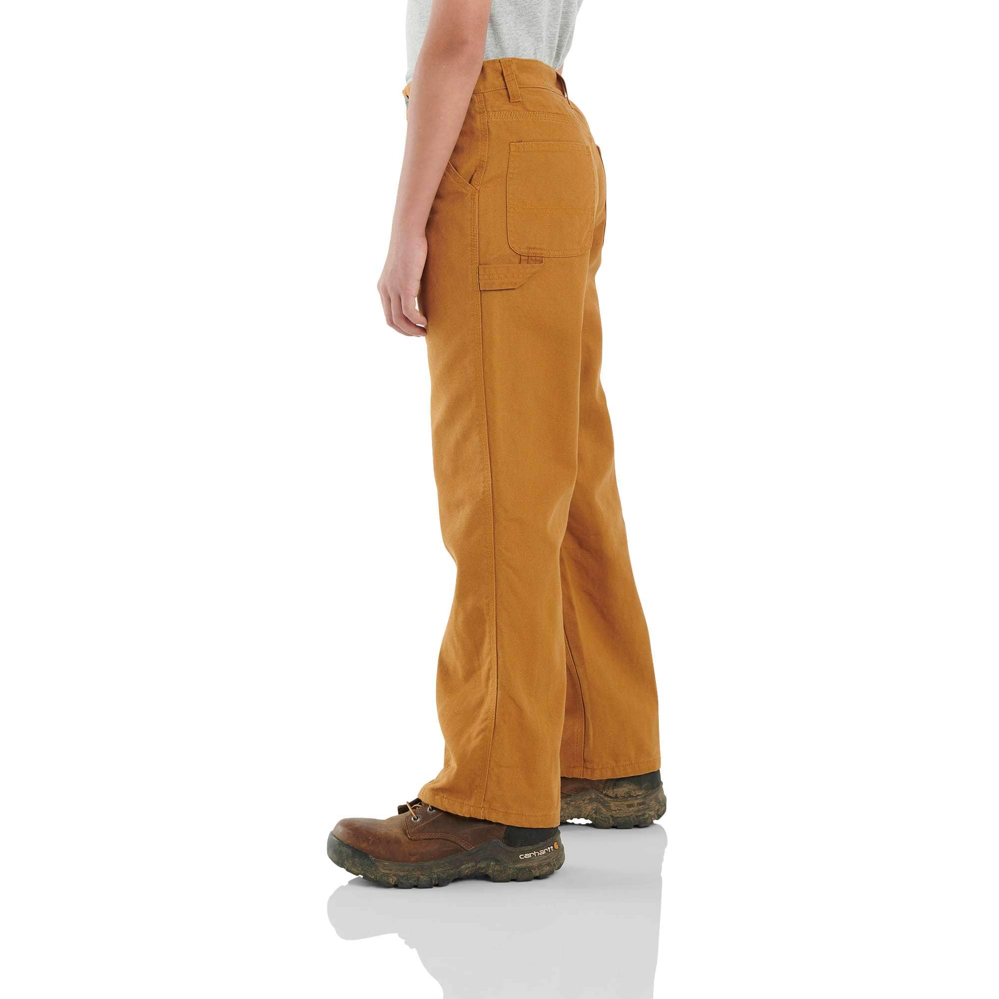 Additional thumbnail 3 of Boys' Canvas Dungaree Flannel-Lined (Child/Youth)