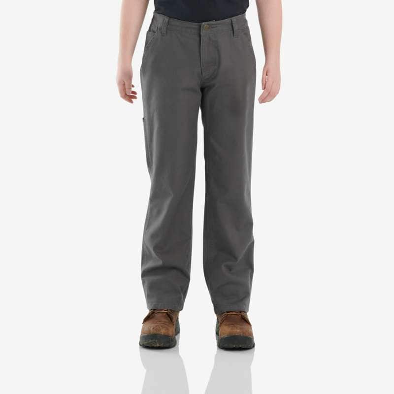 Boys' Canvas Dungaree Flannel-Lined (Child/Youth)
