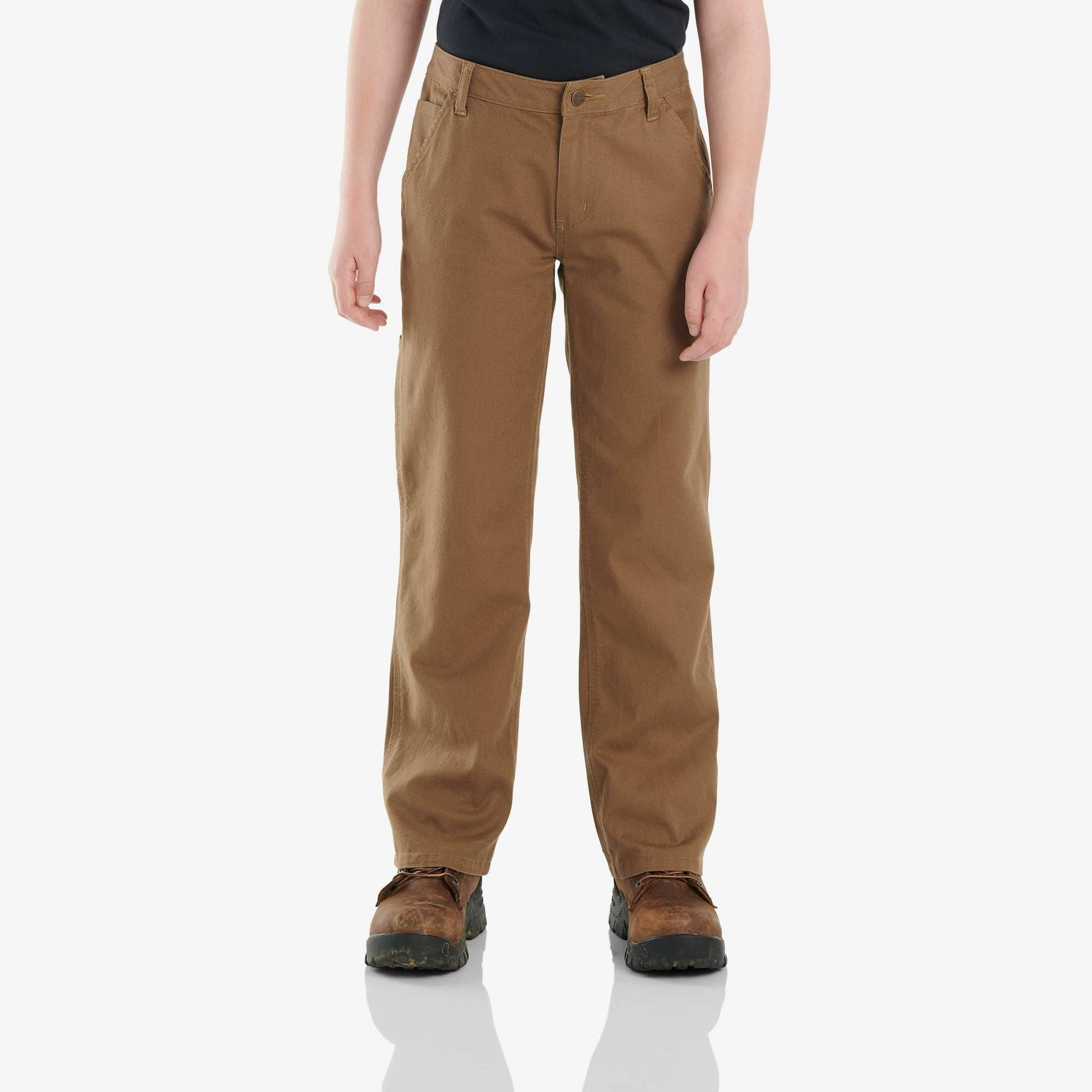 Additional thumbnail 1 of Boys' Rugged Flex® Loose Fit Canvas Utility Boot-Cut Work Pant (Child/Youth)